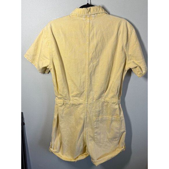 Pistola Yellow Short Sleeve Jumpsuit - Picture 4 of 15